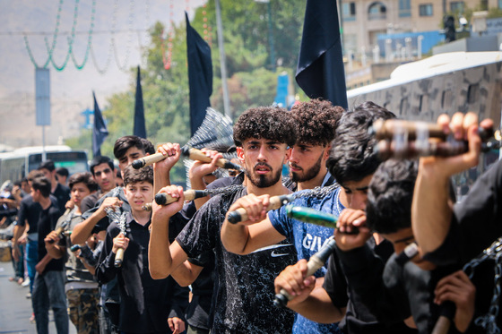عزاداری روز تاسوعا در مشهد مقدس