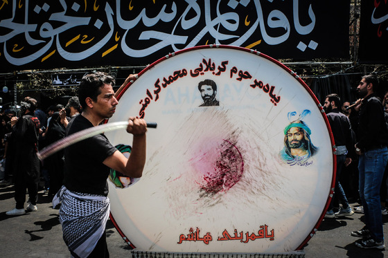 عزاداری روز تاسوعا در مشهد مقدس