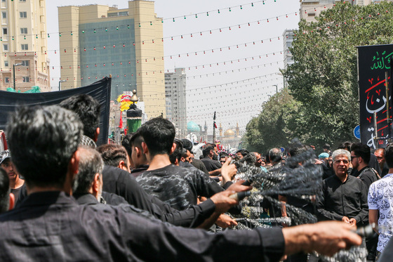 عزاداری روز تاسوعا در مشهد مقدس