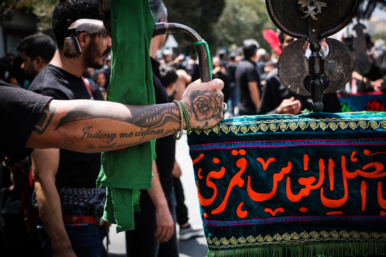 عزاداری روز تاسوعا در مشهد مقدس