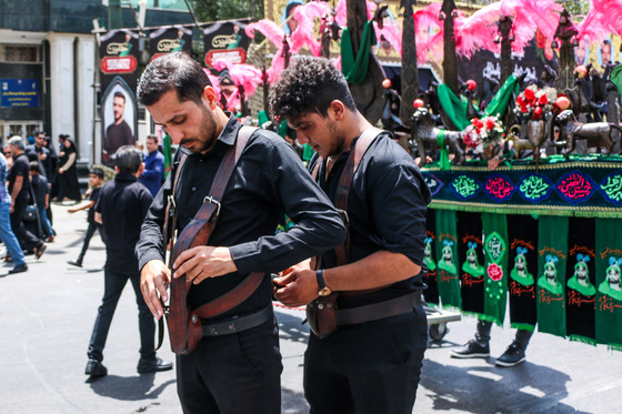 عزاداری روز تاسوعا در مشهد مقدس