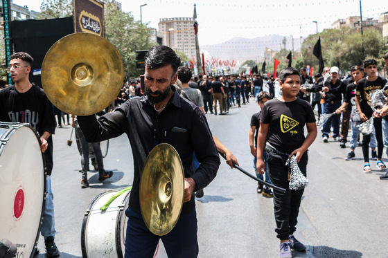 عزاداری روز تاسوعا در مشهد مقدس