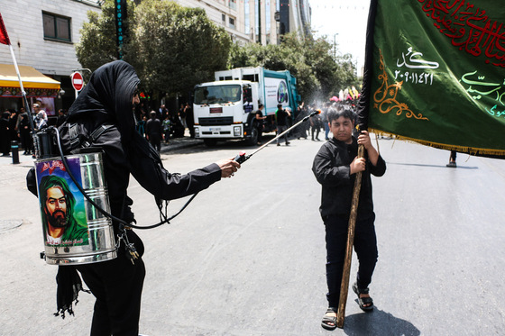 عزاداری روز تاسوعا در مشهد مقدس