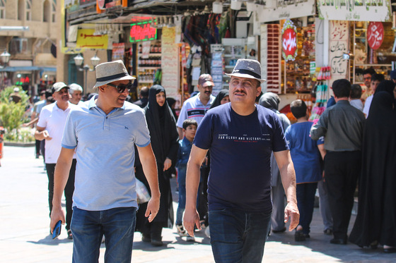 مشهد در گرمترین ساعات سال