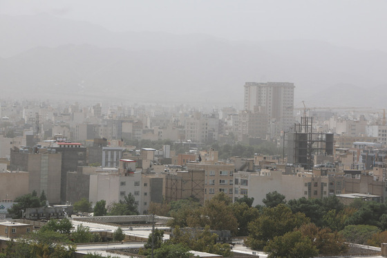 آلودگی هوا در مشهد