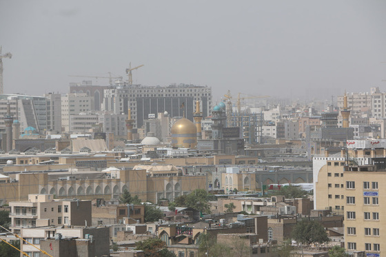 آلودگی هوا در مشهد