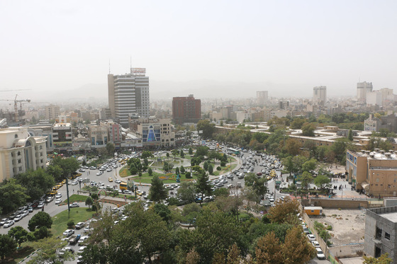 آلودگی هوا در مشهد