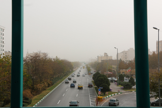 هوای مشهد در وضعیت خطرناک