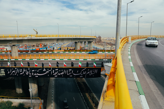 آیین بهره‌برداری از تقاطع چهارسطحی آزادگان