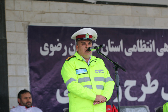 مراسم آغاز طرح زمستانی پلیس راه خراسان رضوی
