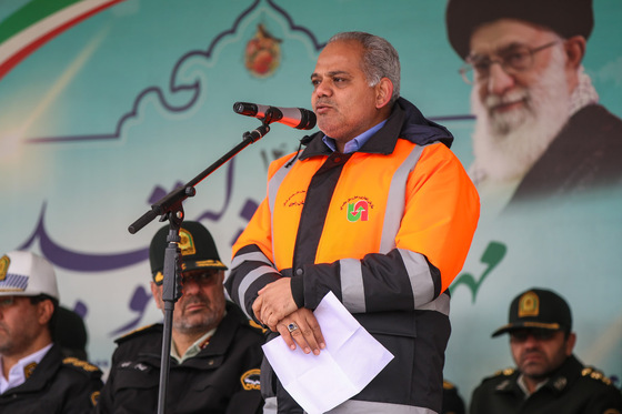 مراسم آغاز طرح زمستانی پلیس راه خراسان رضوی