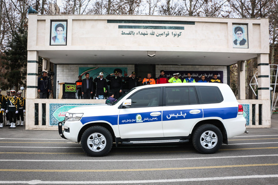 مراسم آغاز طرح زمستانی پلیس راه خراسان رضوی