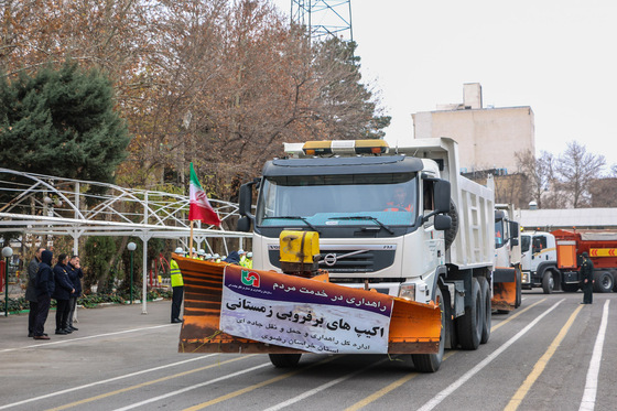 مراسم آغاز طرح زمستانی پلیس راه خراسان رضوی