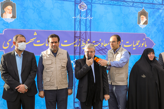 مانور عملیات زمستانه معاونت محیط زیست و خدمات شهری