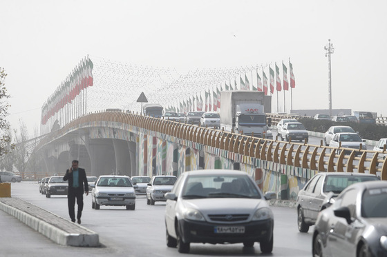  «مشهد» غرق در گرد و غبار شدید