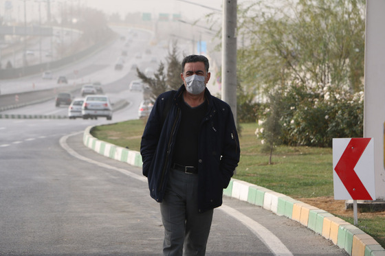  «مشهد» غرق در گرد و غبار شدید