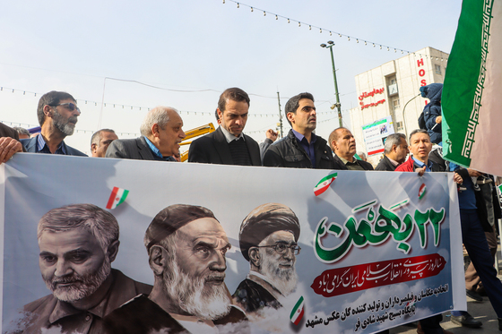 راهپیمایی 22 بهمن در مشهد - 2