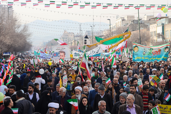 راهپیمایی 22 بهمن در مشهد - 2
