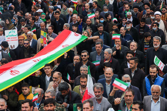 راهپیمایی 22 بهمن در مشهد - 2