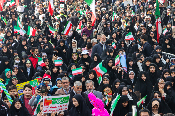 راهپیمایی 22 بهمن در مشهد - 2