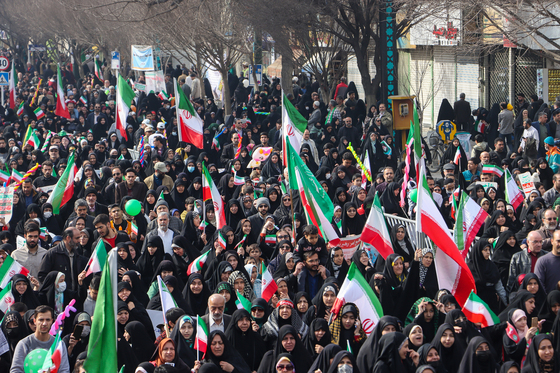 راهپیمایی 22 بهمن در مشهد - 2