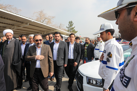 مانور استانی ارائه خدمت به زائران