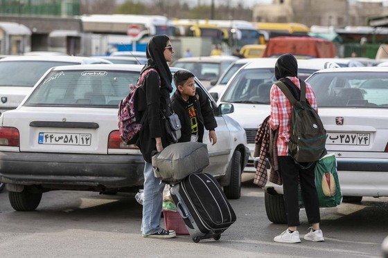 پایانه مسافربری مشهد در نوروز