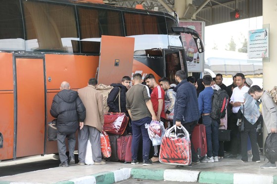 پایانه مسافربری مشهد در نوروز