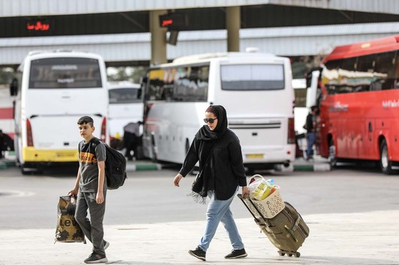 پایانه مسافربری مشهد در نوروز