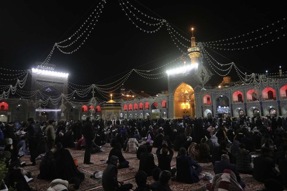 مراسم احیای دومین شب قدر در حرم مطهر امام رضا (ع)