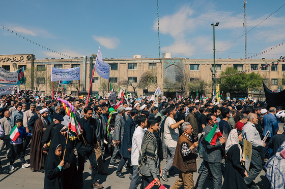 راهپیمایی روز قدس در مشهد