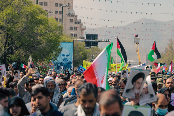 راهپیمایی روز قدس در مشهد