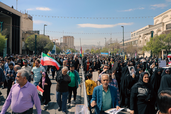 راهپیمایی روز قدس در مشهد