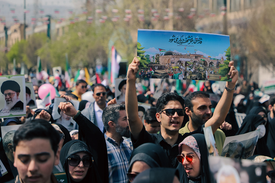 راهپیمایی روز قدس در مشهد