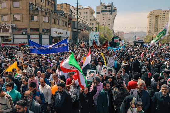 راهپیمایی روز قدس در مشهد