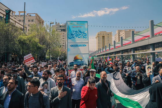 راهپیمایی روز قدس در مشهد