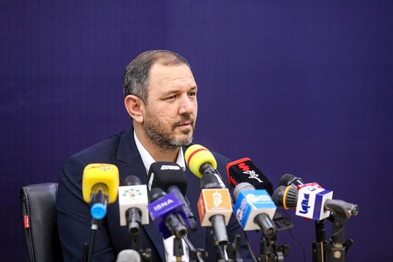 نشست خبری موسی الرضا حاجی بگلو سخنگوی شورای اسلامی شهر مشهد