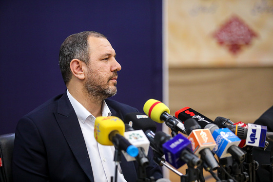 نشست خبری موسی الرضا حاجی بگلو سخنگوی شورای اسلامی شهر مشهد