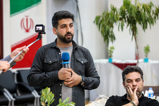 نشست خبری موسی الرضا حاجی بگلو سخنگوی شورای اسلامی شهر مشهد