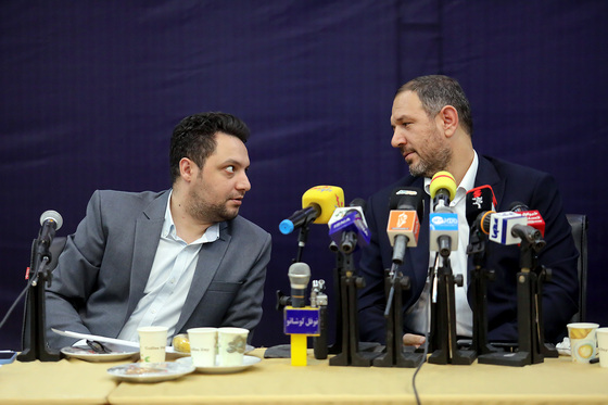 نشست خبری موسی الرضا حاجی بگلو سخنگوی شورای اسلامی شهر مشهد