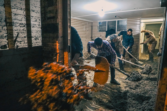 منازل سیل‌زده محله سیدی مشهد