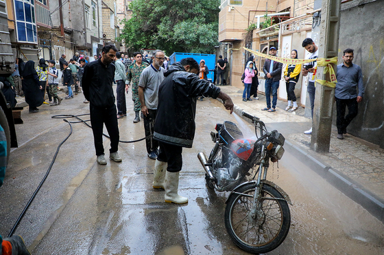 خیابان سپاه، سه روز پس از سیل