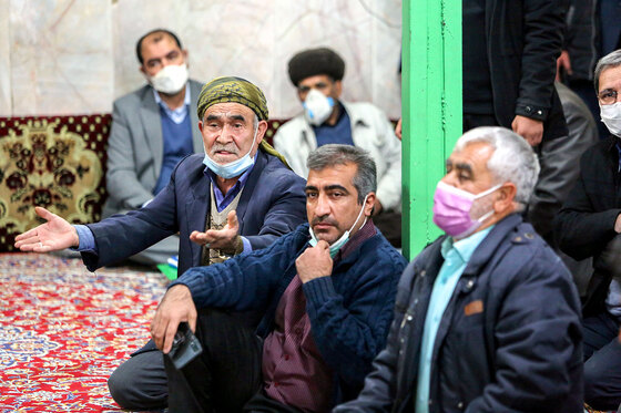 دیدار و گفت و گو اعضای شورای شهر با اهالی شهرک شهید رجایی