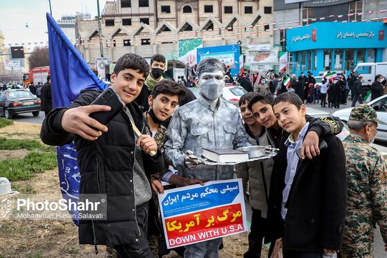 راهپیمایی ۲۲ بهمن در مشهد - 2