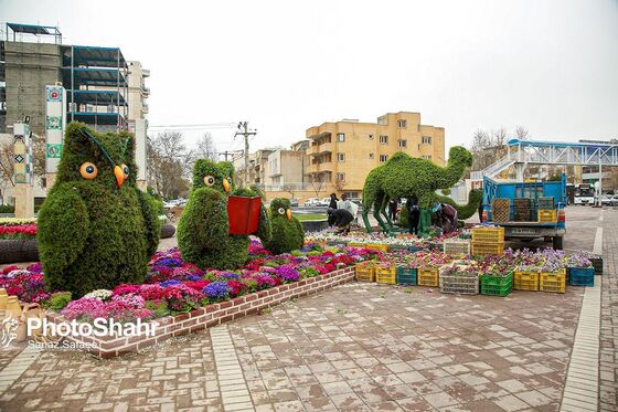 مشهد در آستانه بهار 1401